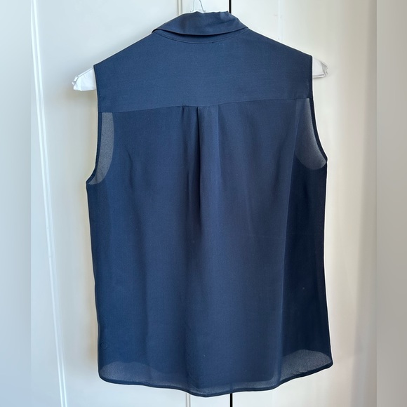 2/$35 Uniqlo silk blouse, size S but fits like XS - Picture 2 of 5